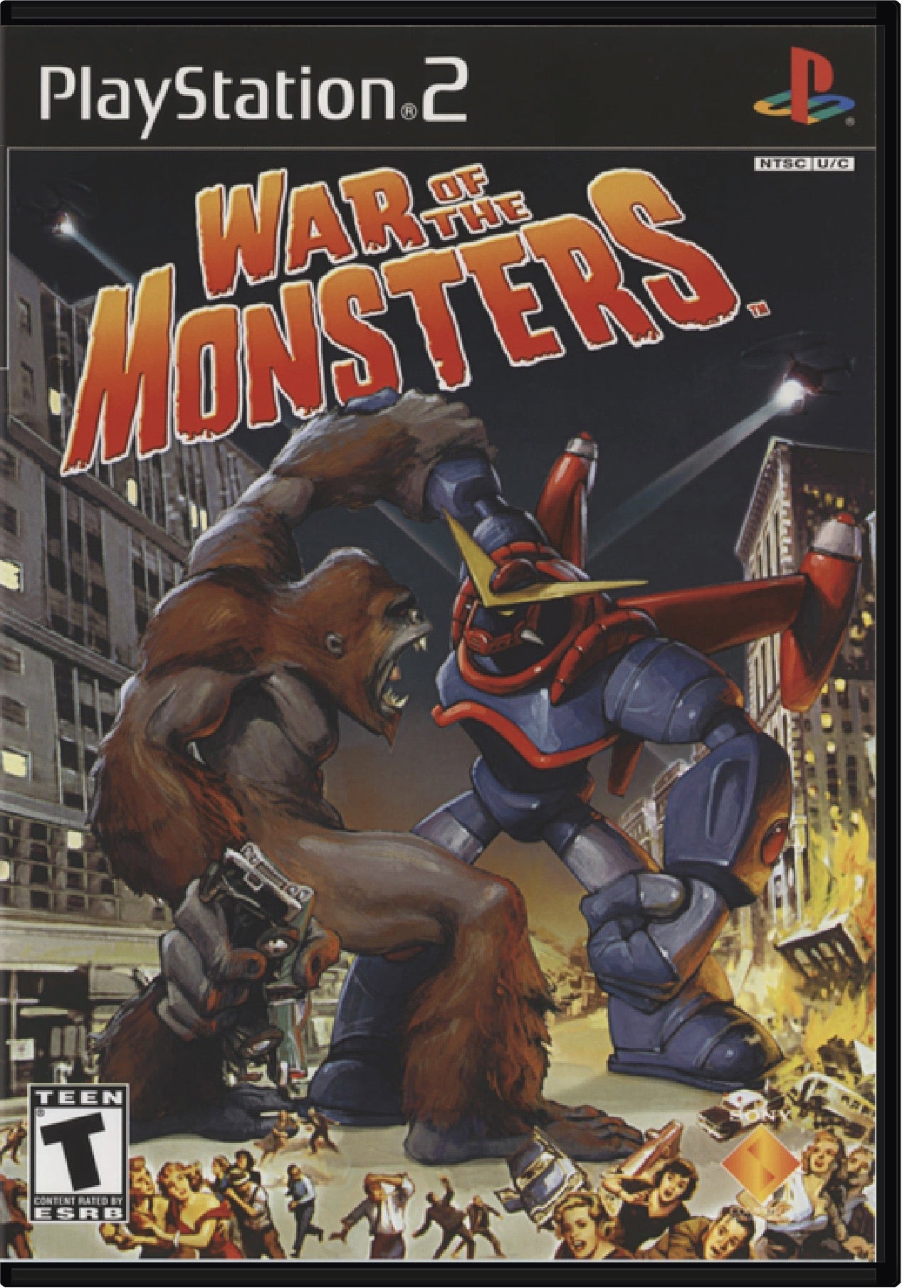 War of the Monsters Cover Art and Product Photo