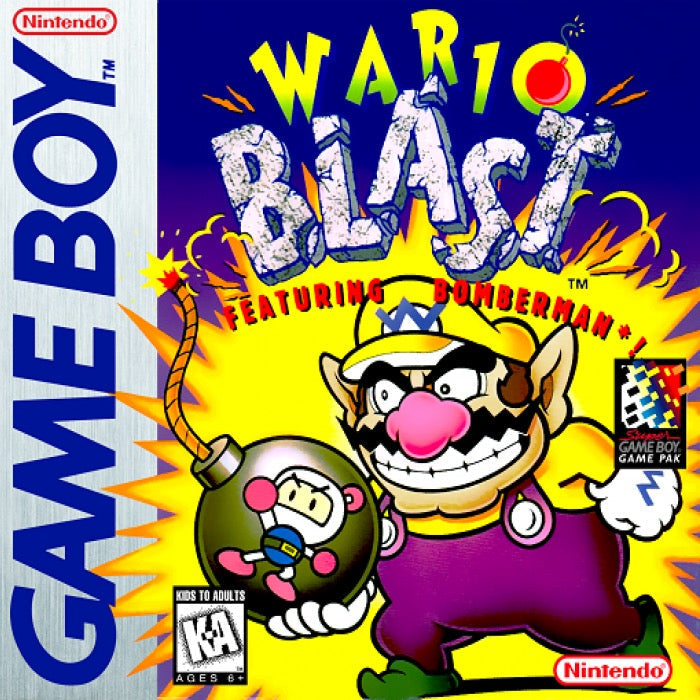 Wario Blast Cover Art