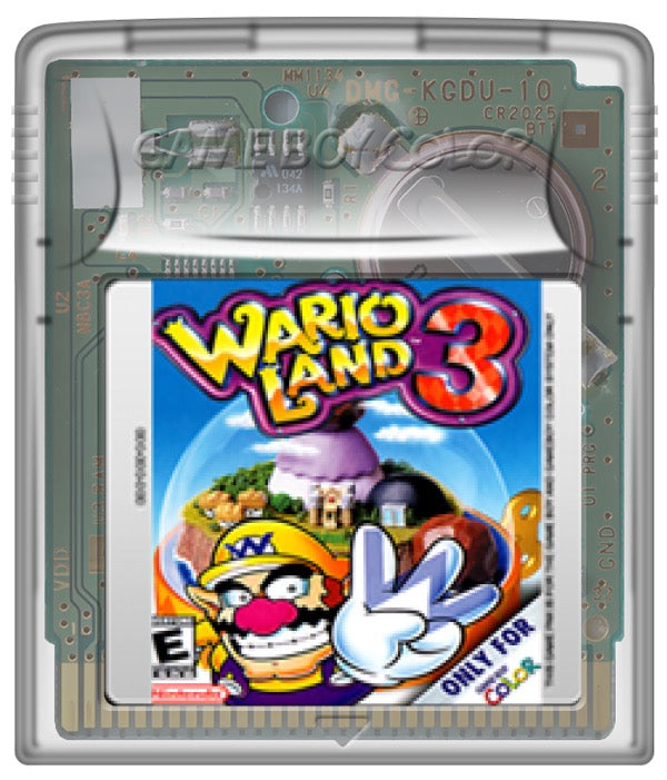 Wario Land 3 Cartridge