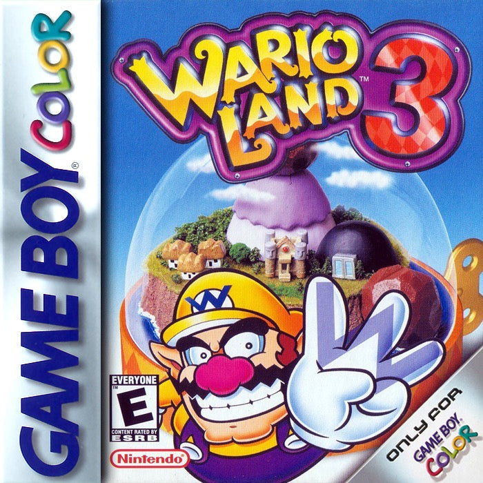 Wario Land 3 Cover Art