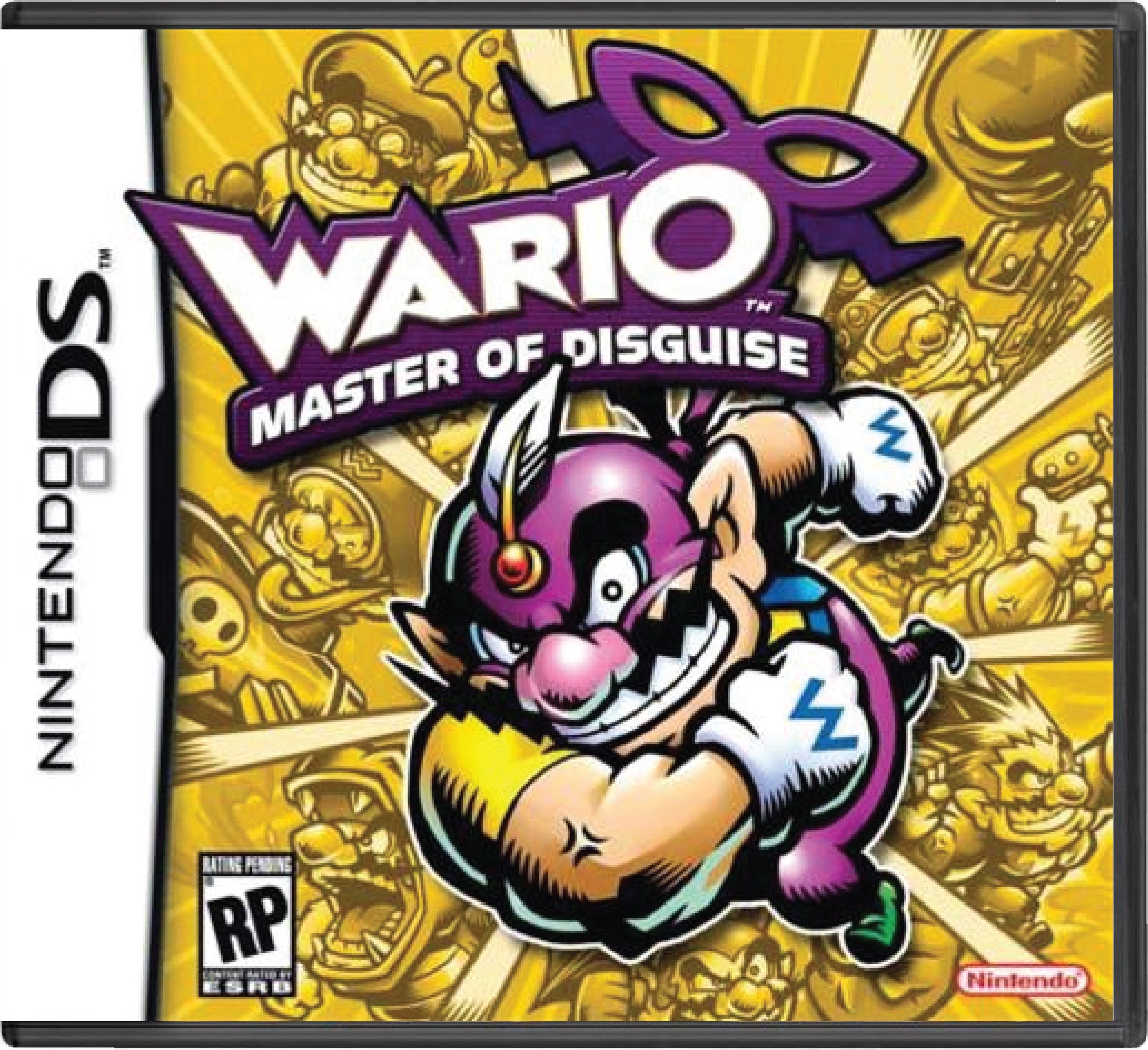 Wario Master of Disguise Cover Art