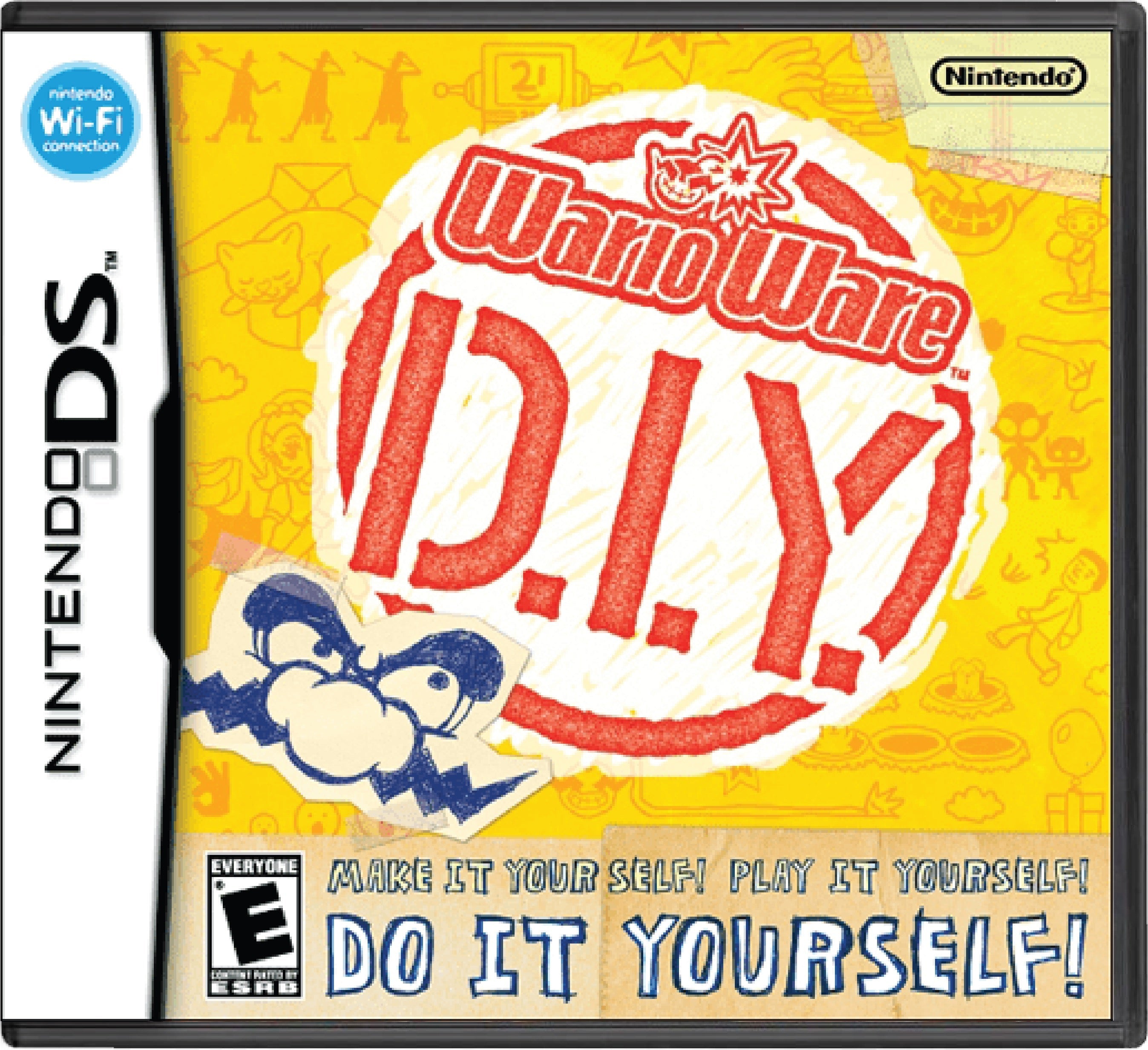 Wario Ware D.I.Y. Cover Art