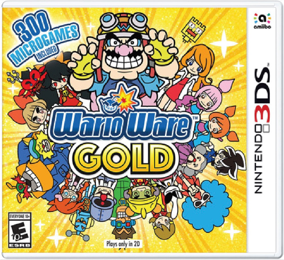 Wario Ware Gold Cover Art