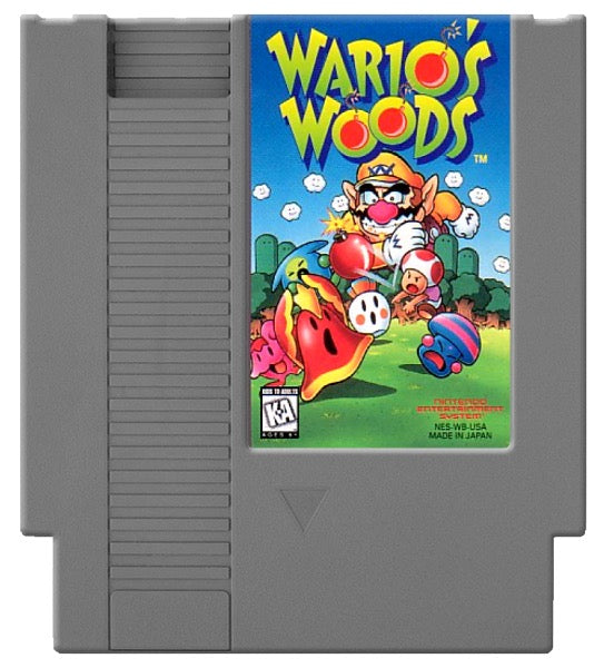 Wario's Woods Cover Art and Product Photo