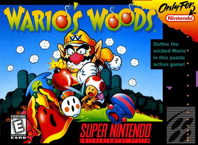 Wario's Woods Cover Art