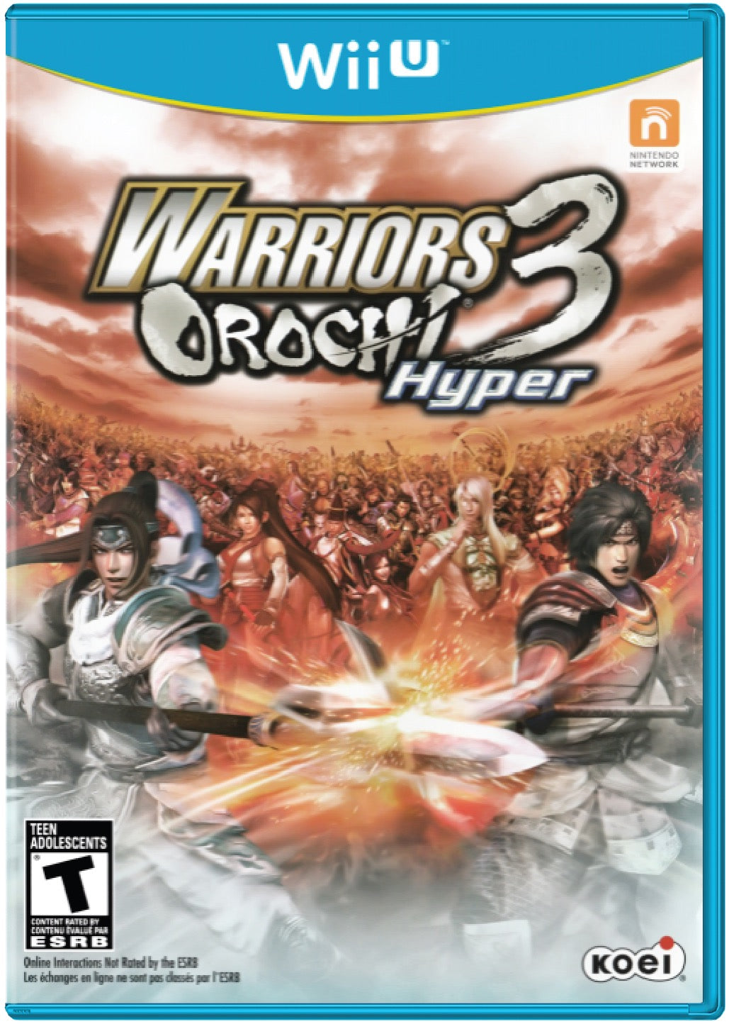 Warriors Orochi 3 Hyper Cover Art and Product Photo