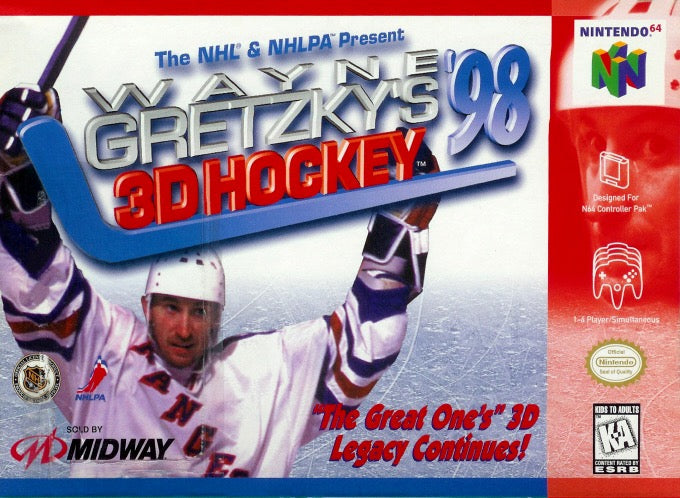 Wayne Gretzky's 3D Hockey 98 - Nintendo N64