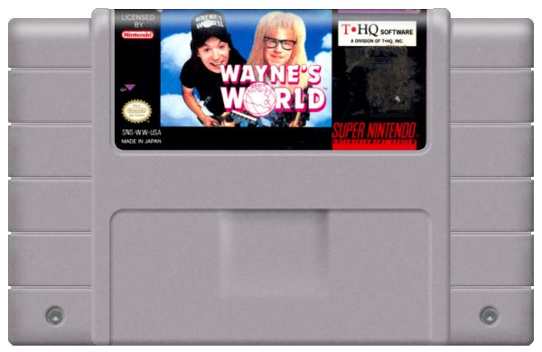 Wayne's World Cartridge