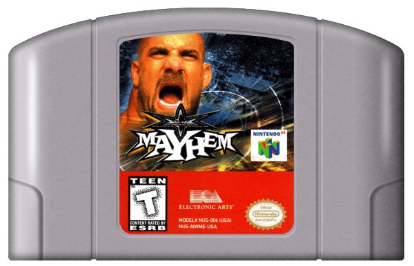 WCW Mayhem Cover Art and Product Photo