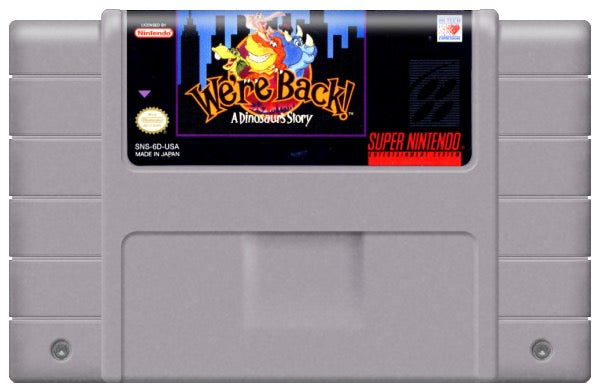We're Back A Dinosaur Story Cartridge