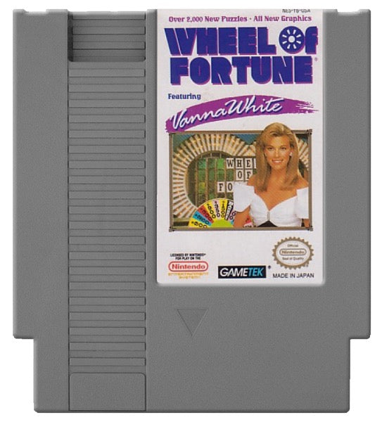 Wheel of Fortune Featuring Vanna White Cover Art and Product Photo