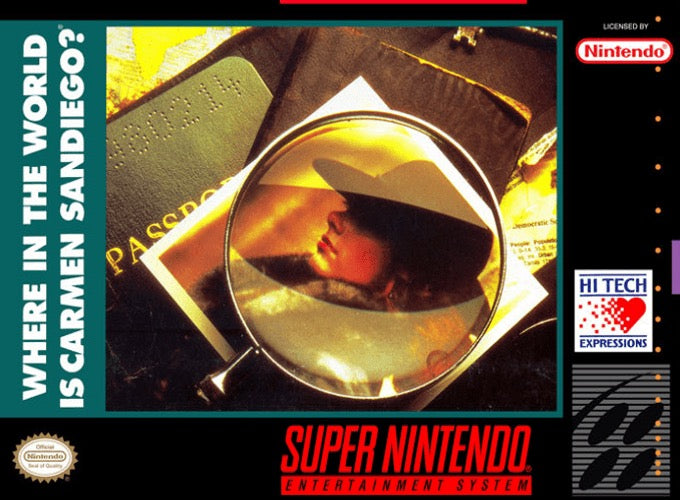 Where in the World is Carmen Sandiego Cover Art
