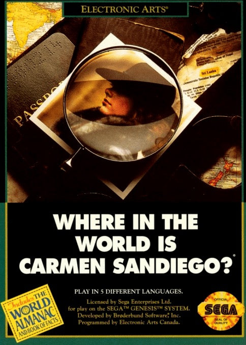Where in the World is Carmen Sandiego Cover Art