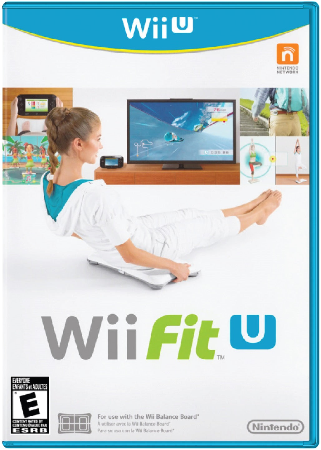Wii Fit U Cover Art and Product Photo