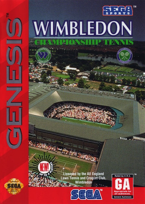 Wimbledon Championship Tennis Cover Art