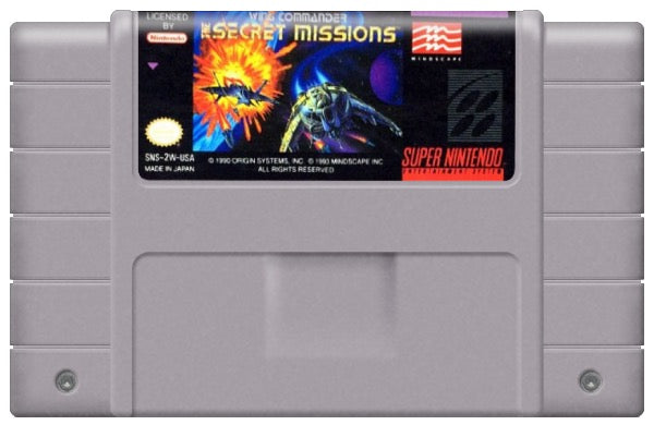Wing Commander Secret Missions Cartridge