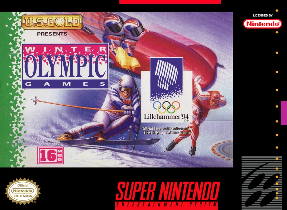 Winter Olympic Games Lillehammer 94 Cover Art