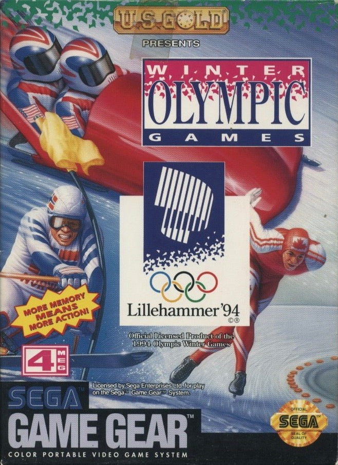 Winter Olympic Games Lillehammer 94 Cover Art