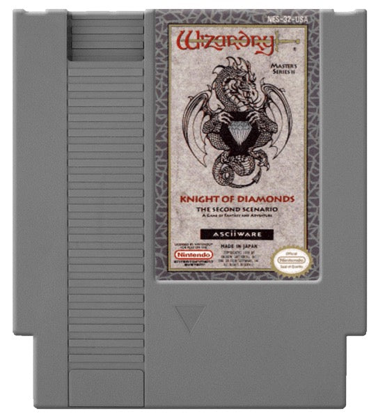 Wizardry Knight of Diamonds Second Scenario Cover Art and Product Photo