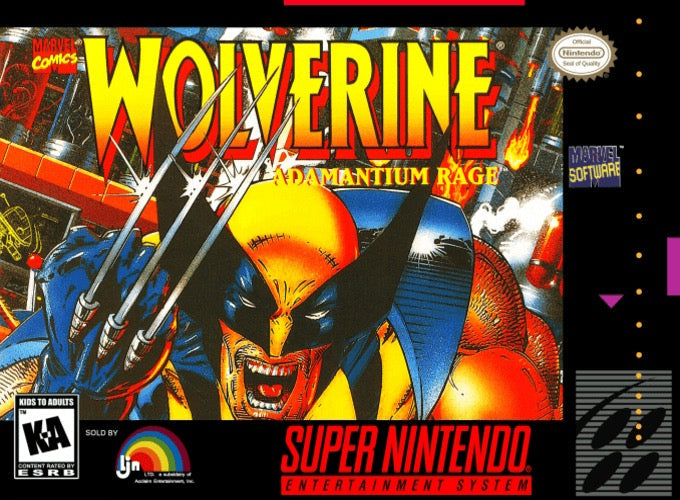 Wolverine Adamantium Rage Cover Art