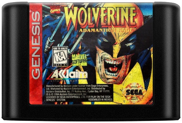 Wolverine Adamantium Rage Cartridge