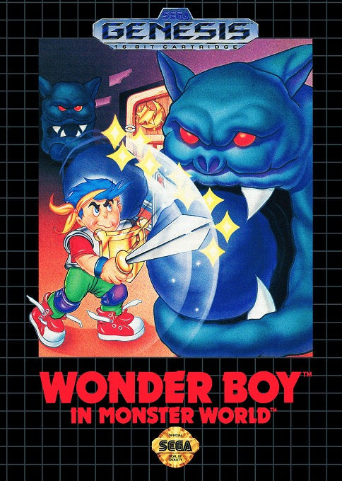 Wonder Boy in Monster World Cover Art