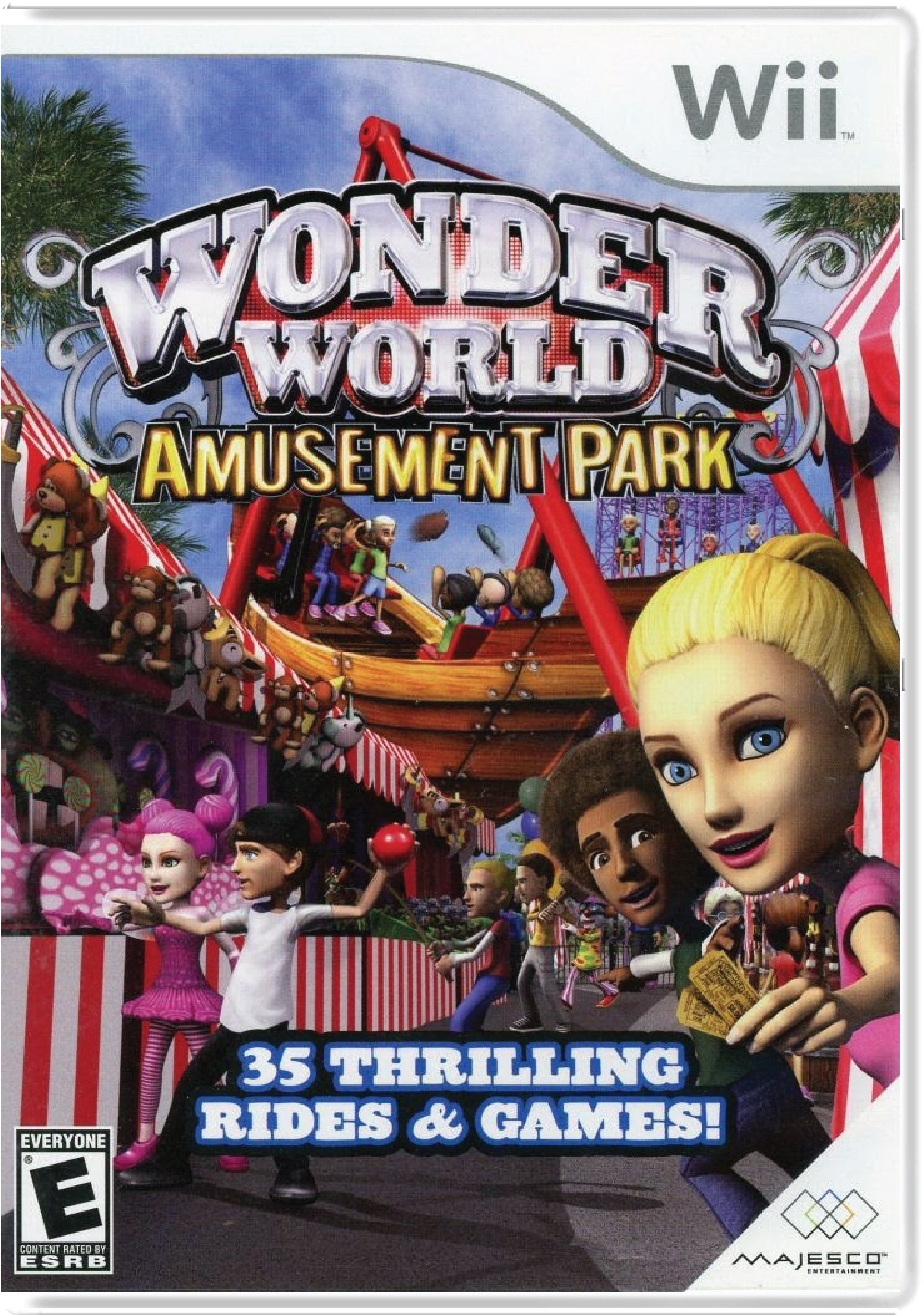 Wonder World Amusement Park Cover Art