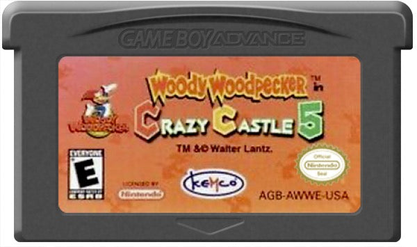 Woody Woodpecker in Crazy Castle 5 Cartridge
