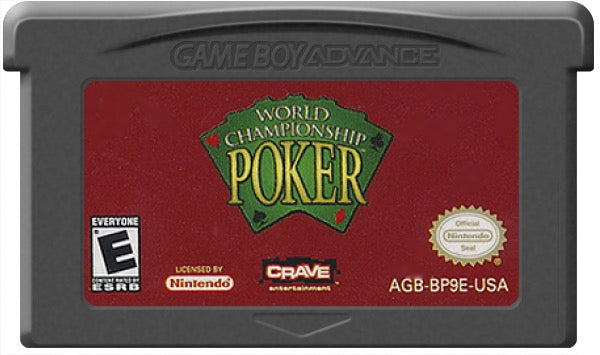 World Championship Poker Cartridge