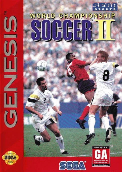 World Championship Soccer 2 Cover Art