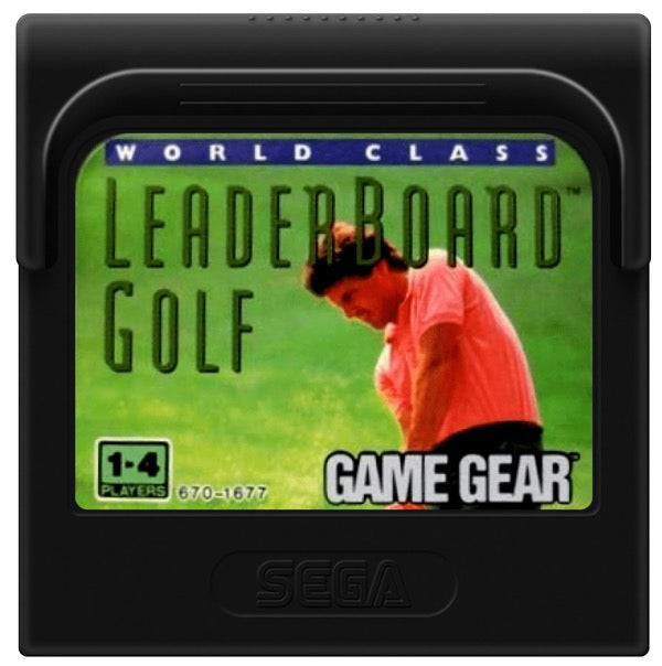 World Class Leader Board Golf Cartridge
