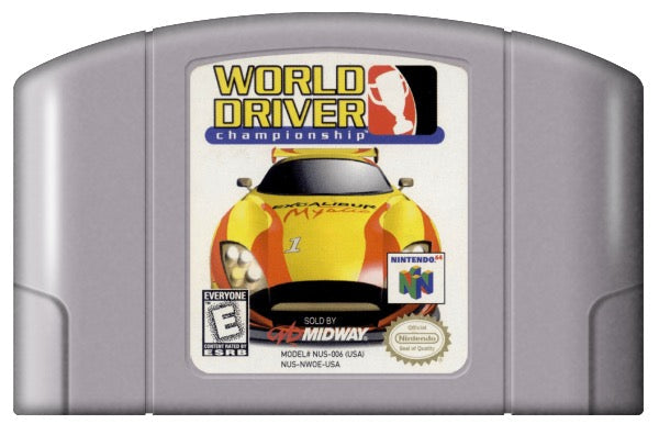 World Driver Championship Cover Art and Product Photo