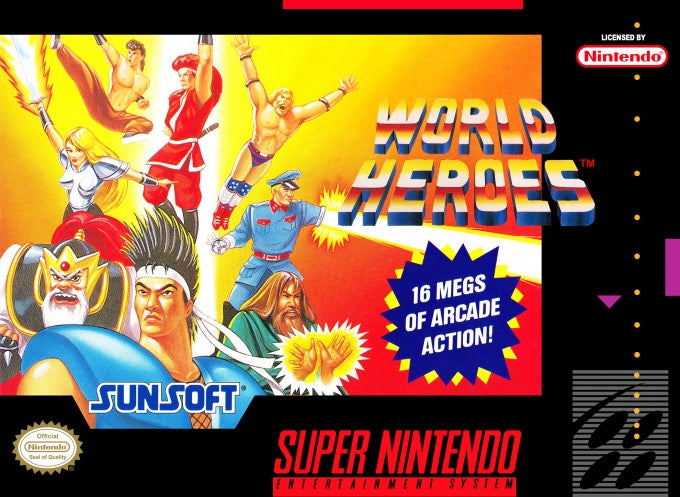 World Heroes Cover Art
