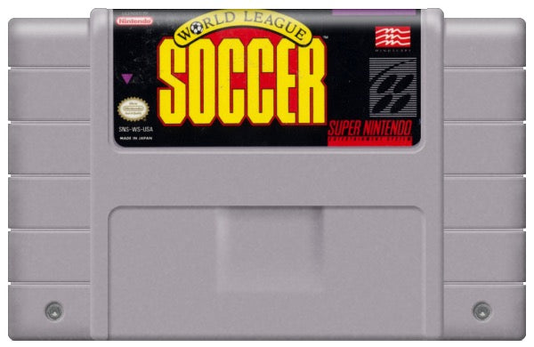 World League Soccer Cartridge