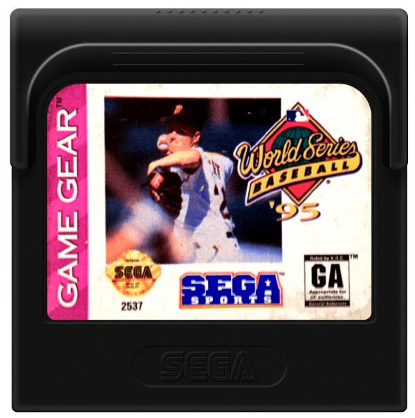 World Series Baseball 95 Cartridge