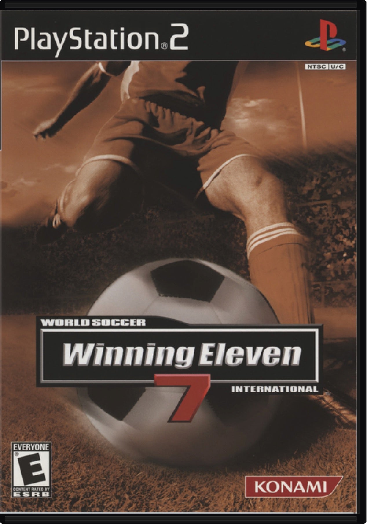 World Soccer Winning Eleven 7 International Cover Art and Product Photo