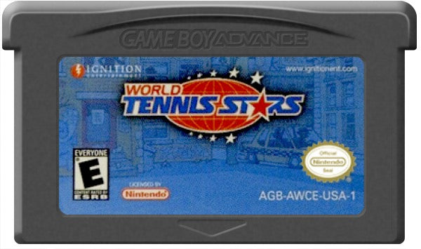 World Tennis Stars Cartridge