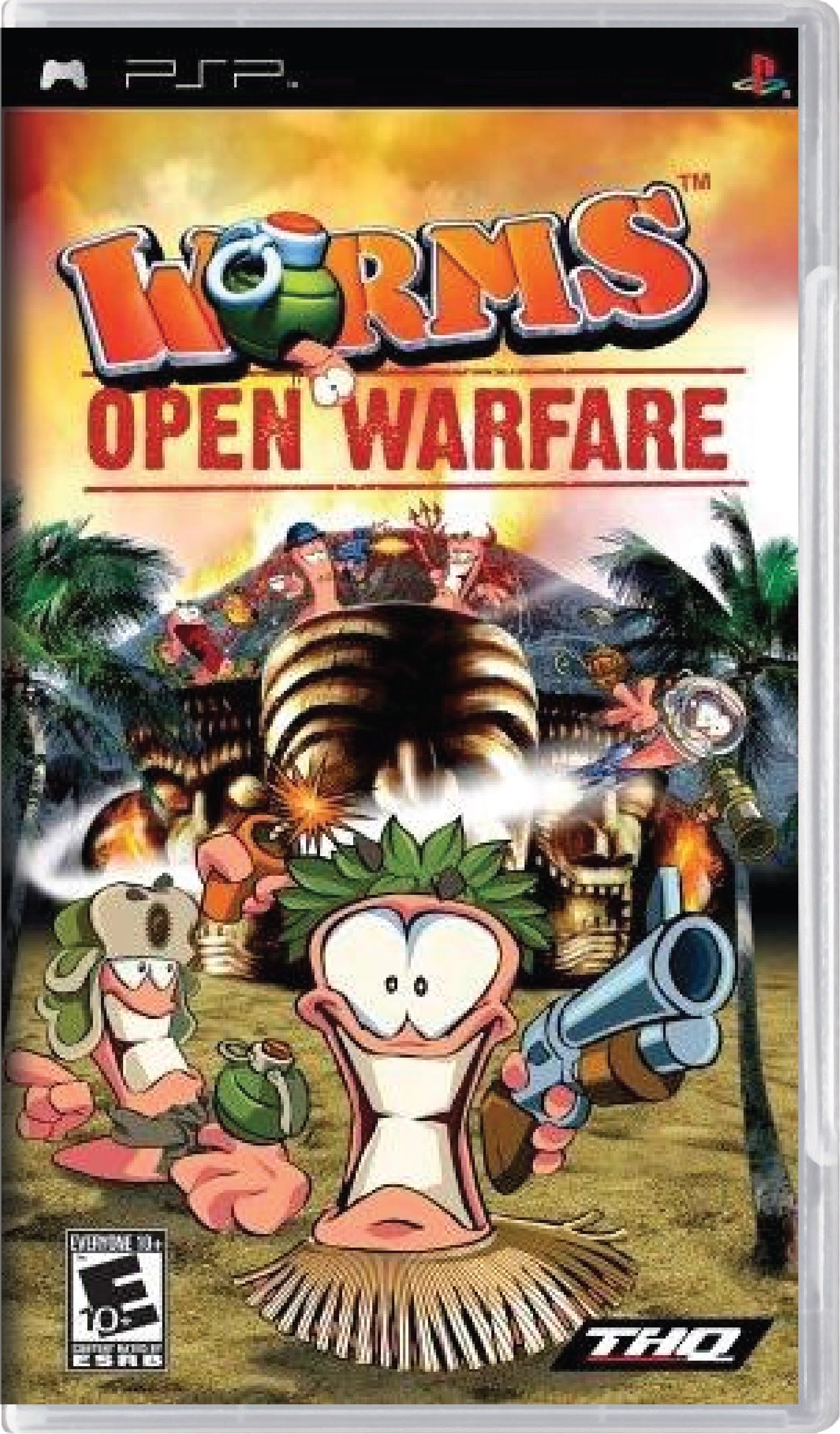 Worms Open Warfare Cover Art