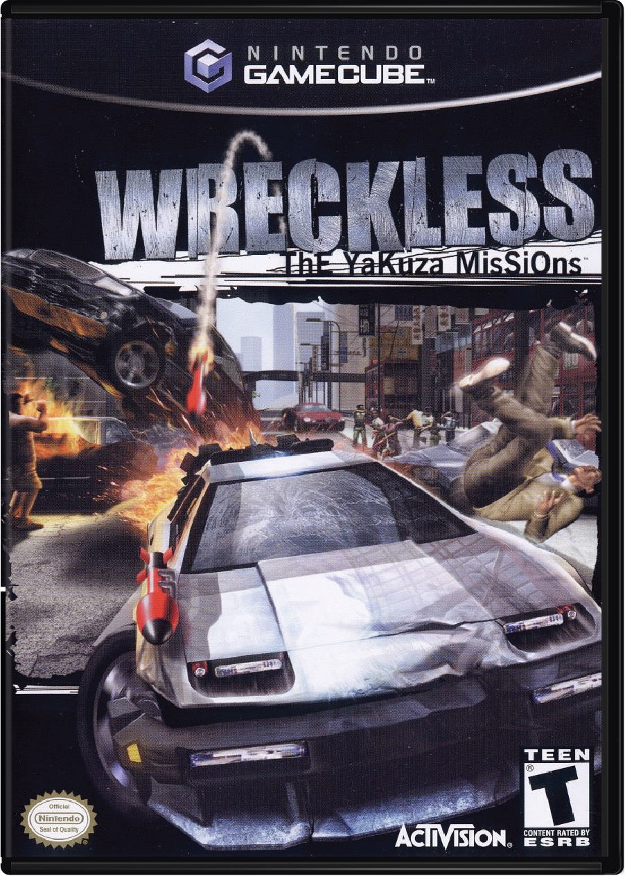 Wreckless Yakuza Missions Cover Art and Product Photo