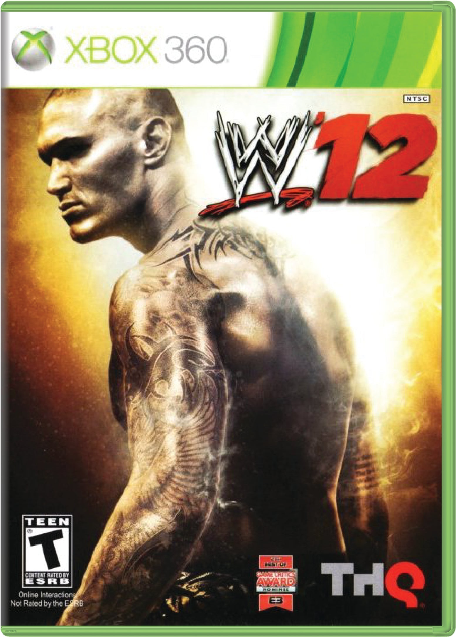 WWE 12 Cover Art