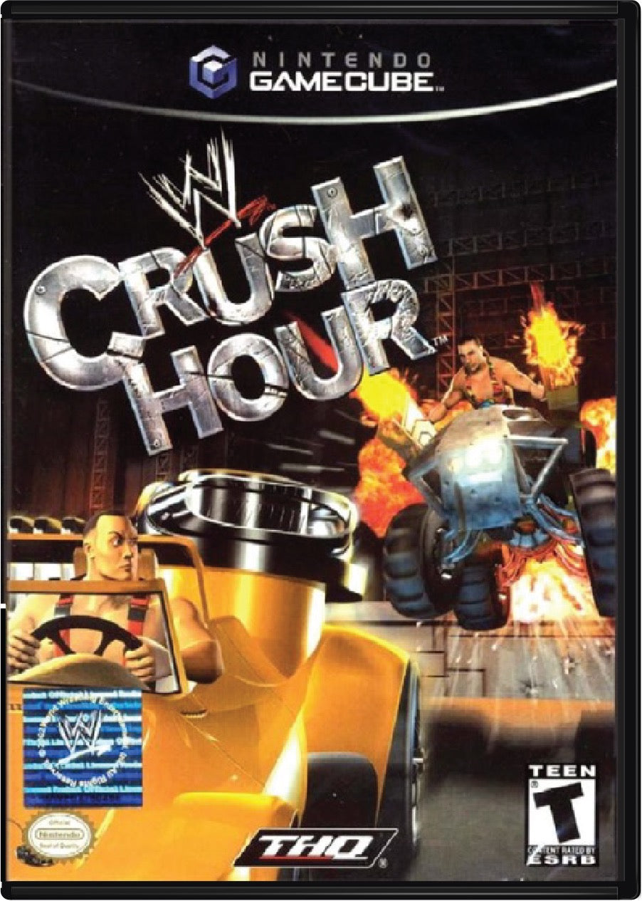 WWE Crush Hour Cover Art and Product Photo