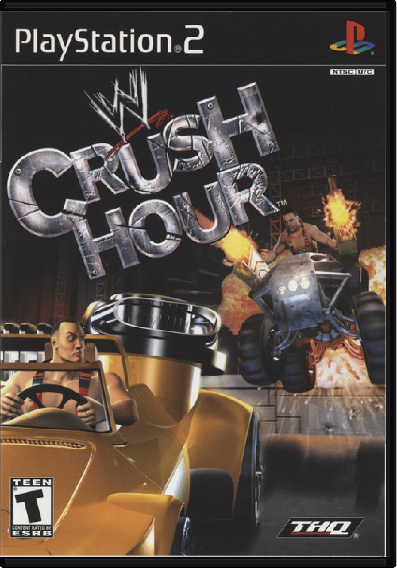 WWE Crush Hour Cover Art and Product Photo