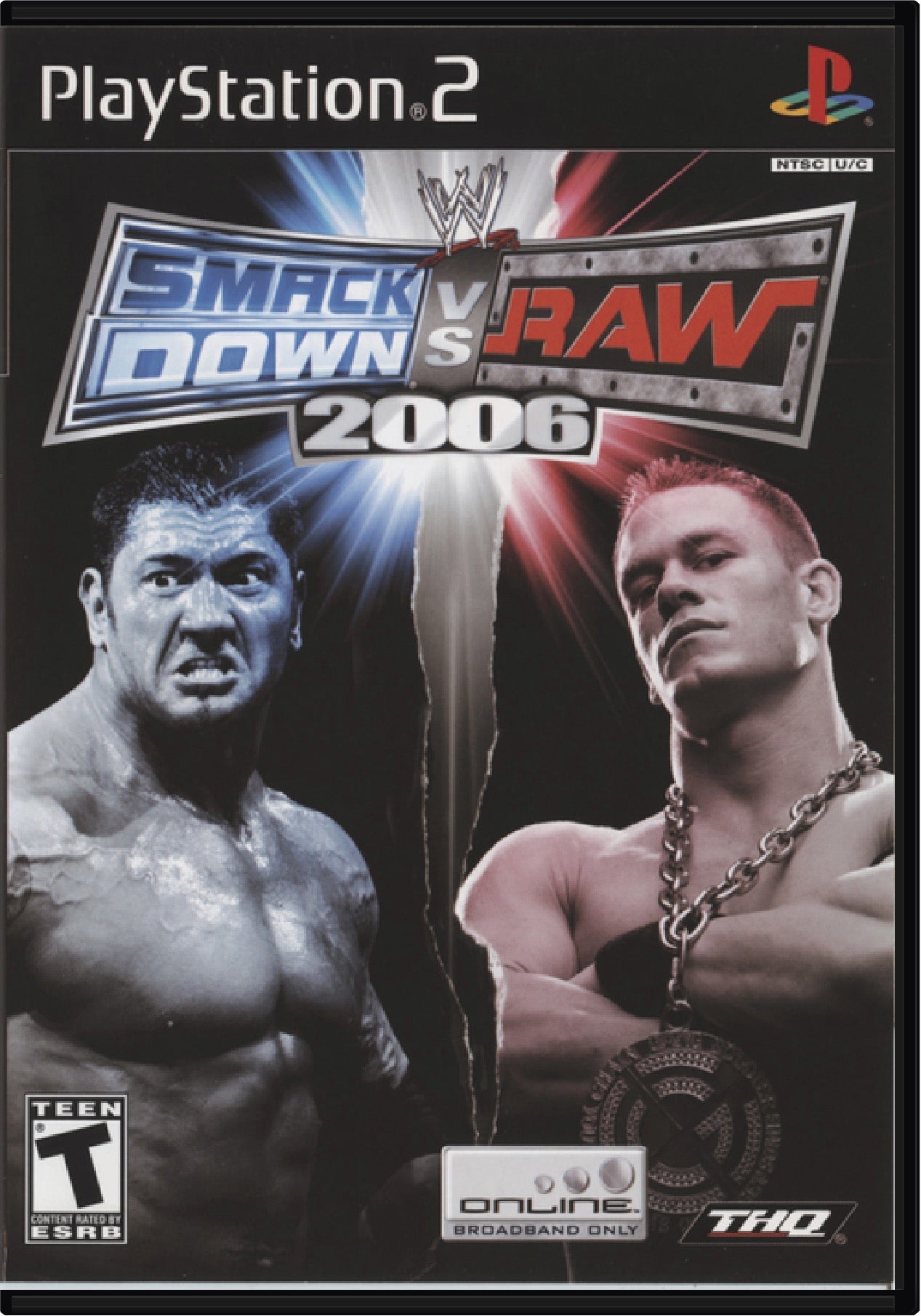 WWE Smackdown vs Raw 2006 Cover Art and Product Photo