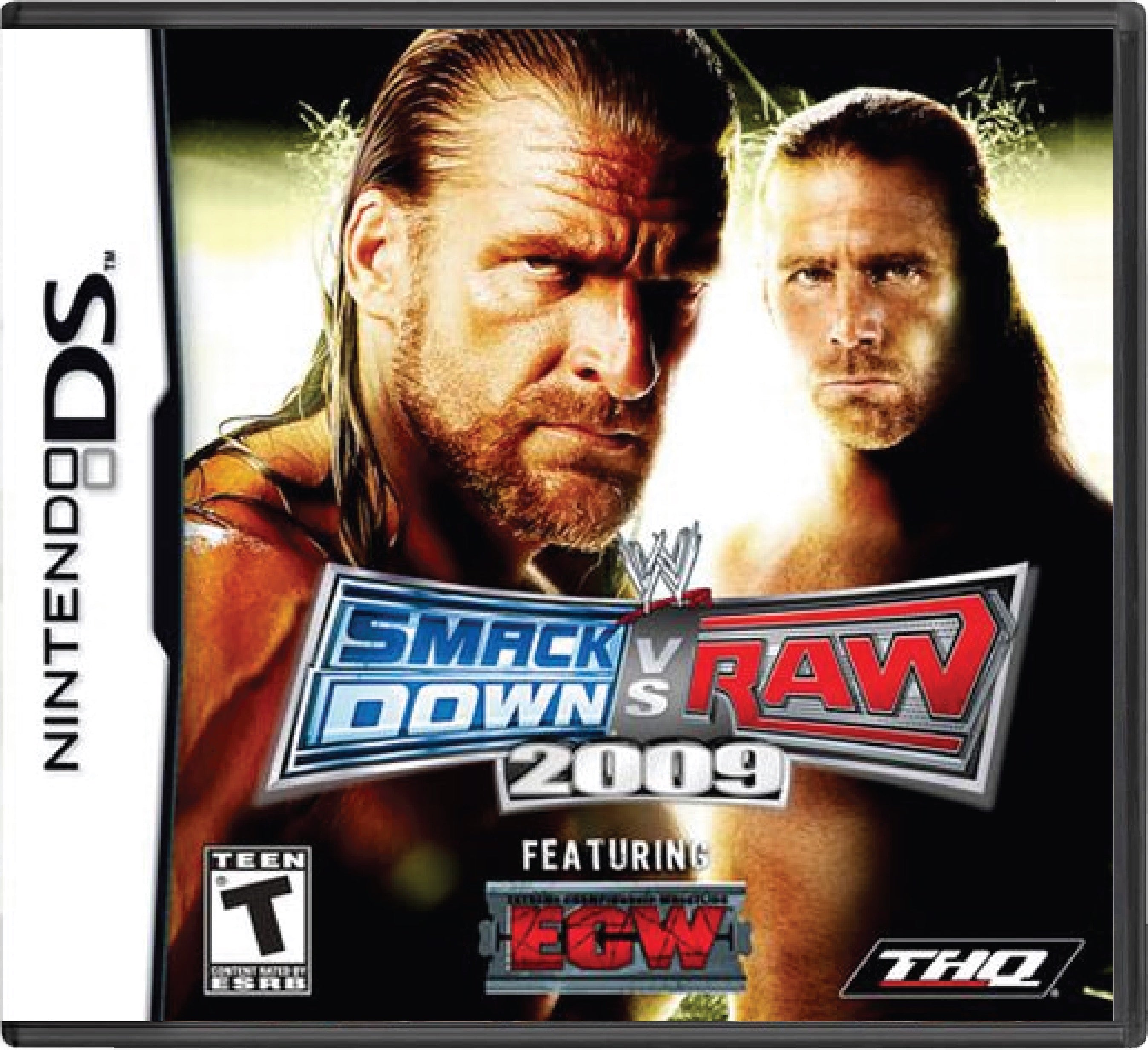 WWE Smackdown vs. Raw 2009 Cover Art