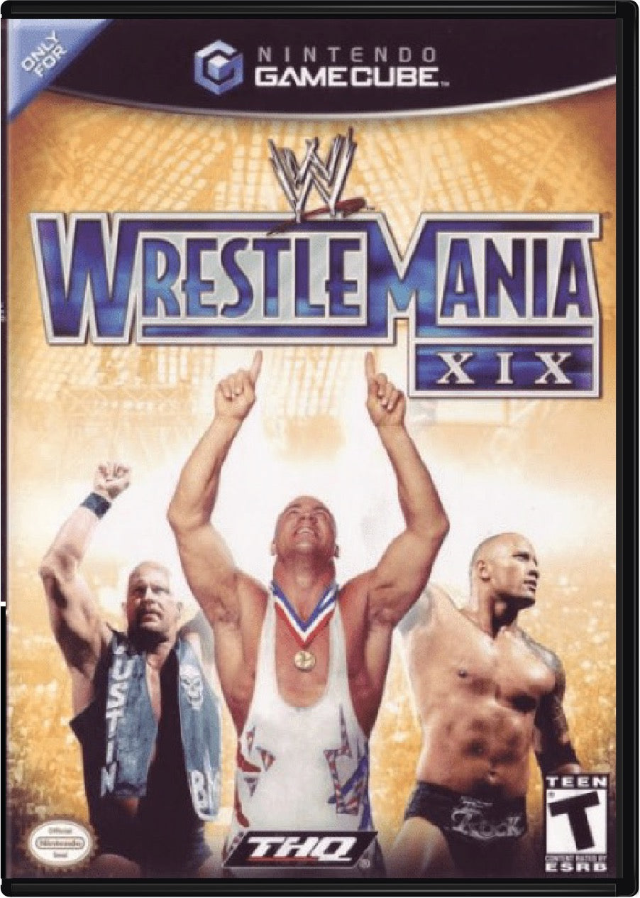 WWE Wrestlemania XIX Cover Art and Product Photo