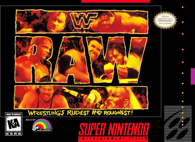 WWF Raw Cover Art