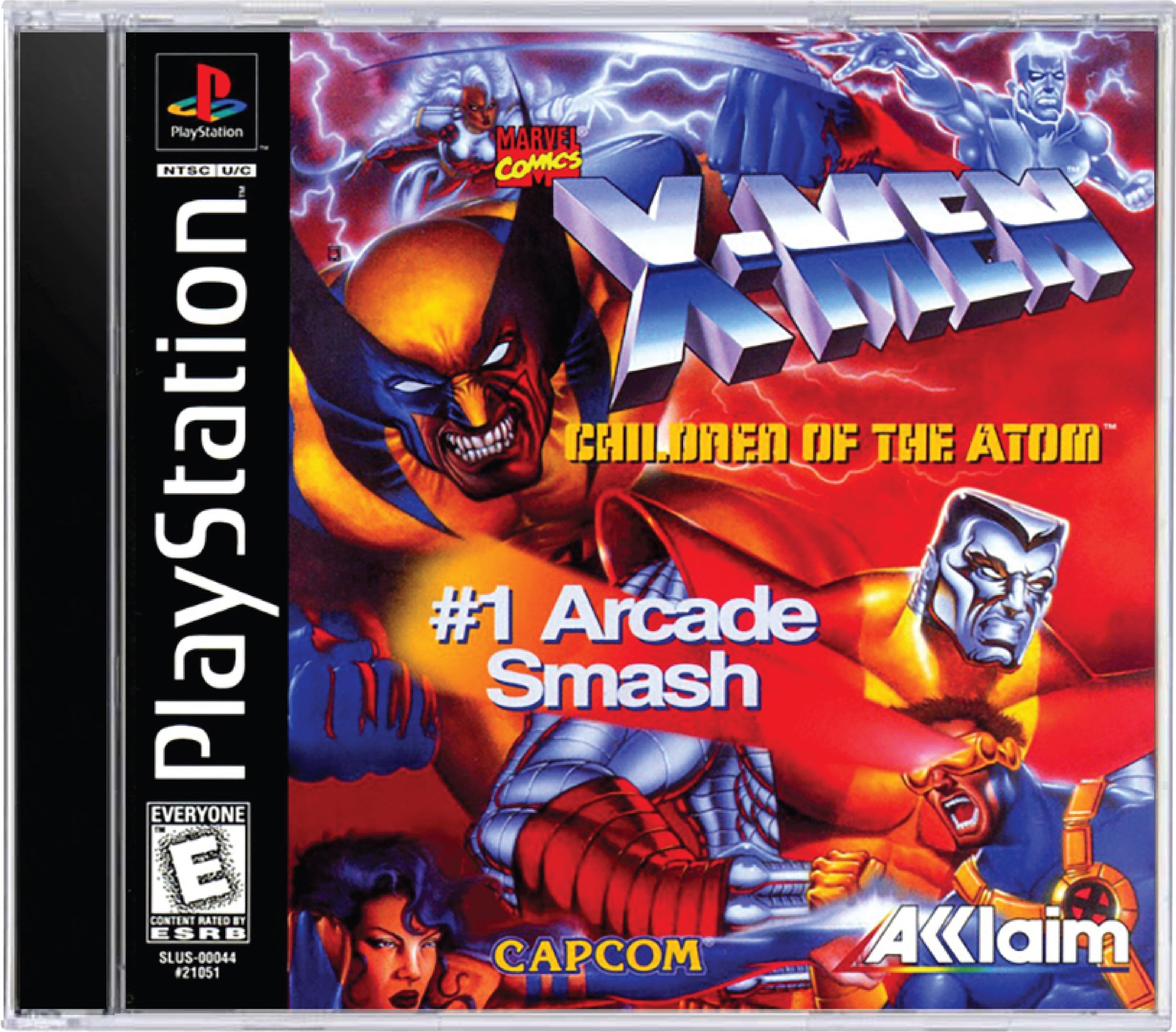 X-Men Children of the Atom Cover Art and Product Photo