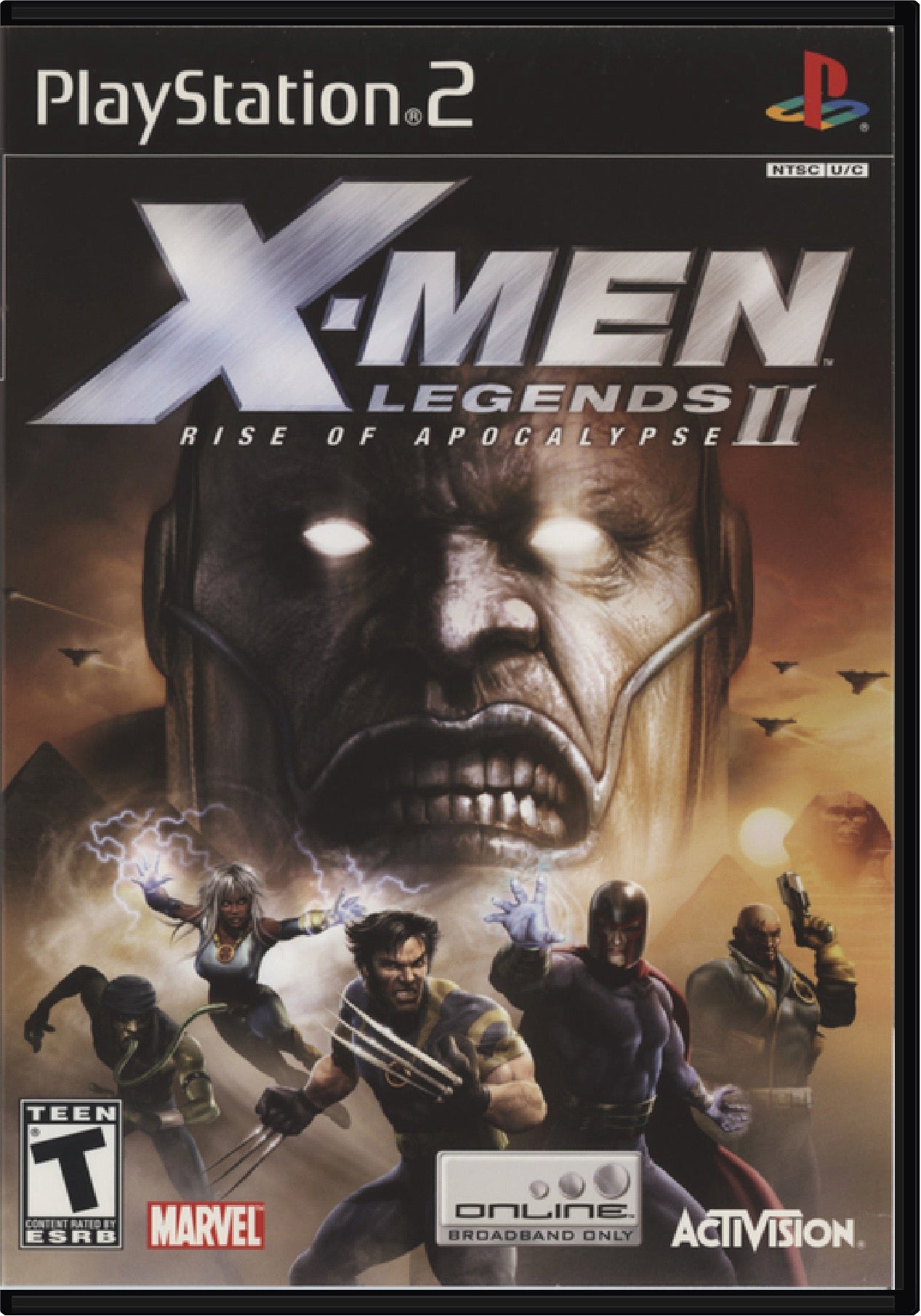 X-Men Legends 2 Cover Art and Product Photo