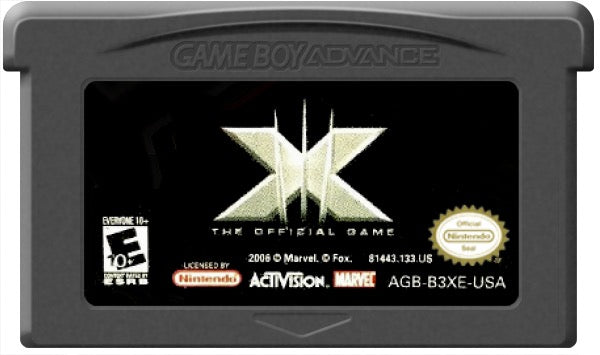 X-Men The Official Game Cartridge