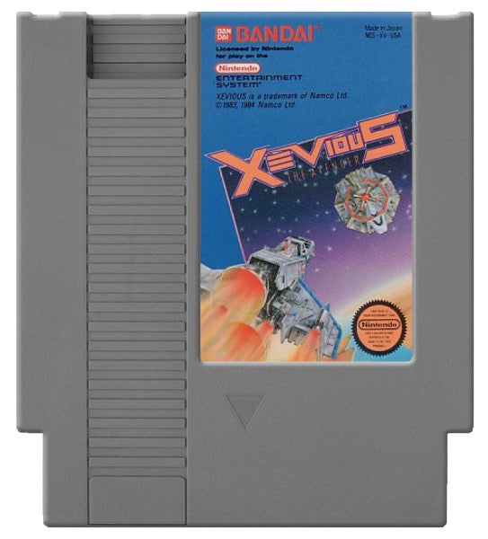 Xevious Cover Art and Product Photo